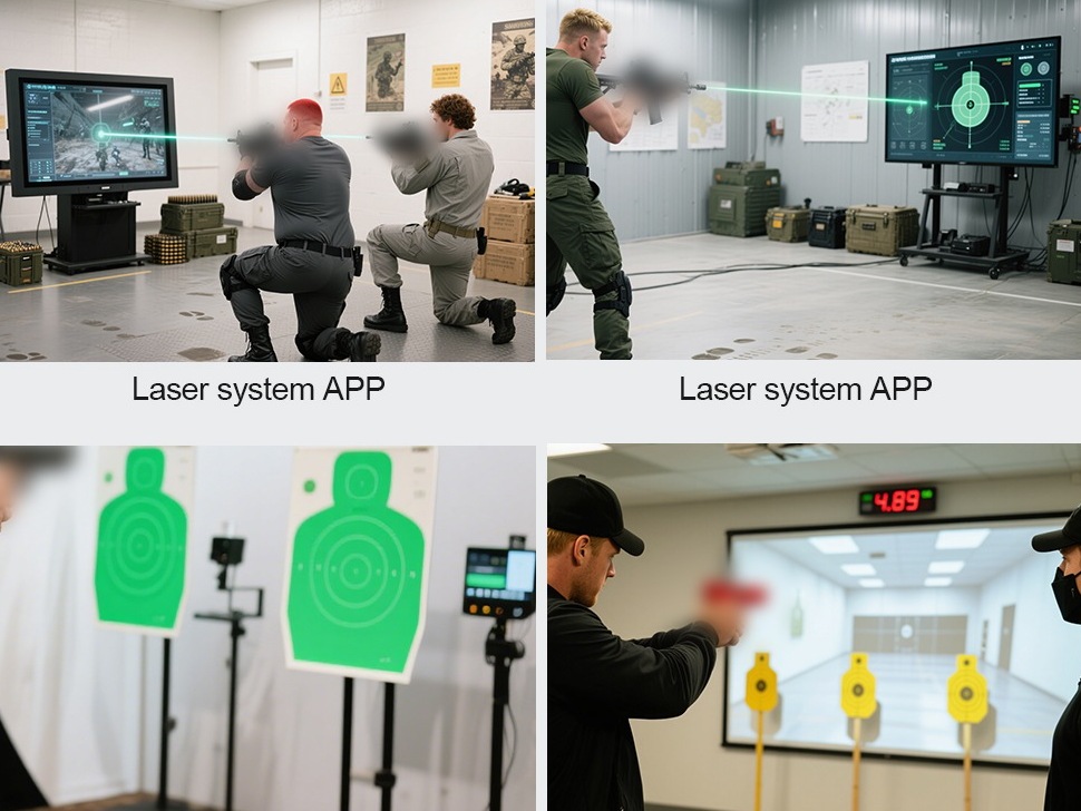 Laser shooting game R&D